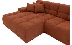 Goossens excellent loungebank kubus bruin stof - 8234718-goossens-excellent-kubus-bank-stof-oranje-01