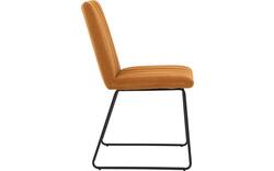 Goossens eetkamerstoel manta geel stof - 8234771-goossens-manta-eetkamerstoel-stof-geel-01