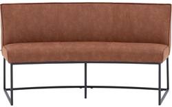Goossens excellent eetbank tom bruin micro leer - 8234783-goossens-excellent-tom-eetkamerstoel-micro-leer-bruin-02
