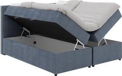 Goossens basic boxspring compleet store storage box blauw stof - 8234799-goossens-basic-store-storage-box-boxspring-compleet-stof-02