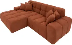Goossens excellent loungebank kubus bruin stof - 8234811-goossens-excellent-kubus-bank-stof-oranje-01