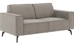 Goossens zitbank hercules grijs microvezel - 8235078-goossens-hercules-bank-microvezel-grijs-01
