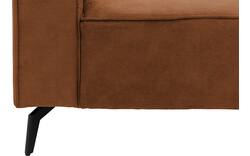 Goossens loungebank hercules bruin microvezel - 8235098-goossens-hercules-bank-microvezel-bruin-01