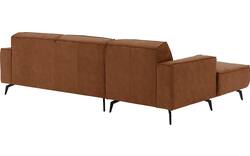 Goossens loungebank hercules bruin microvezel - 8235102-goossens-hercules-bank-microvezel-bruin-01