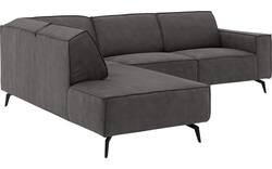 Goossens hoeksalon hercules grijs microvezel - 8235121-goossens-hercules-bank-microvezel-grijs-01