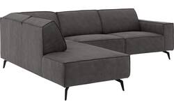 Goossens hoeksalon hercules grijs microvezel - 8235129-goossens-hercules-bank-microvezel-grijs-01