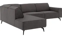 Goossens hoeksalon hercules grijs microvezel - 8235129-goossens-hercules-bank-microvezel-grijs-01