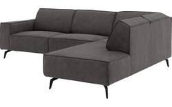 Goossens hoeksalon hercules grijs microvezel - 8235133-goossens-hercules-bank-microvezel-grijs-01