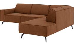 Goossens hoeksalon hercules bruin microvezel - 8235136-goossens-hercules-bank-microvezel-bruin-01