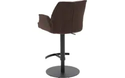 Goossens barkruk laurens bruin stof - 8235254-goossens-laurens-barstoel-stof-01