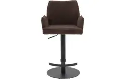 Goossens barkruk laurens bruin stof - 8235254-goossens-laurens-barstoel-stof-01