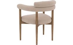 Goossens excellent eetkamerstoel splinter beige stof - 8235283-goossens-excellent-splinter-eetkamerstoel-stof-bruin-01