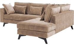 Goossens hoeksalon chambre bruin stof - 8235557-goossens-chambre-bank-stof-bruin-01