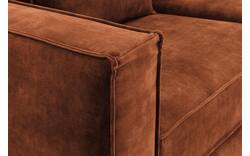 Goossens hoeksalon chambre bruin stof - 8235560-goossens-chambre-bank-stof-bruin-01