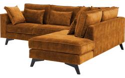 Goossens hoeksalon chambre geel stof - 8235561-goossens-chambre-bank-stof-geel-01