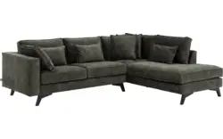 Goossens hoeksalon chambre groen stof - 8235563-goossens-chambre-bank-stof-groen-01