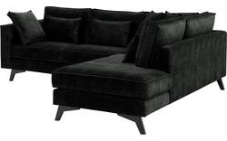 Goossens hoeksalon chambre zwart stof - 8235564-goossens-chambre-bank-stof-zwart-01