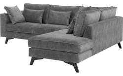 Goossens hoeksalon chambre grijs stof - 8235567-goossens-chambre-bank-stof-grijs-01