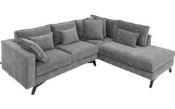 Goossens hoeksalon chambre grijs stof - 8235567-goossens-chambre-bank-stof-grijs-01