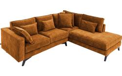Goossens hoeksalon chambre bruin stof - 8235570-goossens-chambre-bank-stof-bruin-01