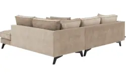Goossens hoeksalon chambre beige stof - 8235571-goossens-chambre-bank-stof-bruin-01