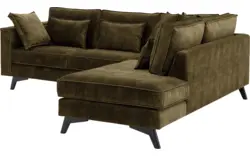 Goossens hoeksalon chambre groen stof - 8235574-goossens-chambre-bank-stof-groen-01