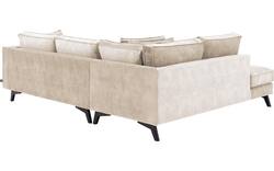 Goossens hoeksalon chambre beige stof - 8235581-goossens-chambre-bank-stof-bruin-01