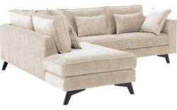 Goossens hoeksalon chambre beige stof - 8235581-goossens-chambre-bank-stof-bruin-01