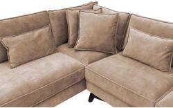 Goossens hoeksalon chambre bruin stof - 8235582-goossens-chambre-bank-stof-bruin-01