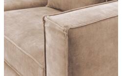 Goossens hoeksalon chambre bruin stof - 8235582-goossens-chambre-bank-stof-bruin-01