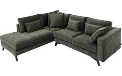 Goossens hoeksalon chambre groen stof - 8235588-goossens-chambre-bank-stof-groen-01