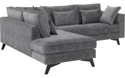 Goossens hoeksalon chambre grijs stof - 8235592-goossens-chambre-bank-stof-grijs-01