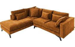 Goossens hoeksalon chambre bruin stof - 8235595-goossens-chambre-bank-stof-bruin-01