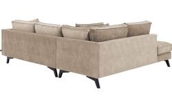 Goossens hoeksalon chambre beige stof - 8235596-goossens-chambre-bank-stof-bruin-01