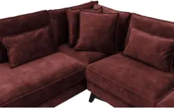 Goossens hoeksalon chambre rood stof - 8235597-goossens-chambre-bank-stof-rood-01