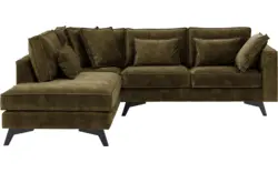 Goossens hoeksalon chambre groen stof - 8235599-goossens-chambre-bank-stof-groen-01