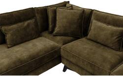Goossens hoeksalon chambre groen stof - 8235599-goossens-chambre-bank-stof-groen-01