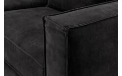 Goossens hoeksalon chambre grijs stof - 8235600-goossens-chambre-bank-stof-grijs-01