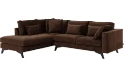 Goossens hoeksalon chambre bruin stof - 8235601-goossens-chambre-bank-stof-bruin-01