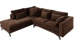 Goossens hoeksalon chambre bruin stof - 8235601-goossens-chambre-bank-stof-bruin-01
