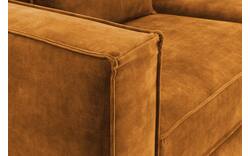 Goossens hoeksalon chambre geel stof - 8235611-goossens-chambre-bank-stof-geel-01