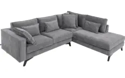 Goossens hoeksalon chambre grijs stof - 8235617-goossens-chambre-bank-stof-grijs-01
