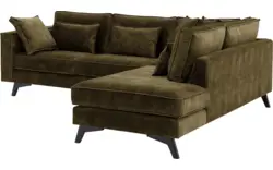 Goossens hoeksalon chambre groen stof - 8235624-goossens-chambre-bank-stof-groen-01