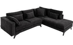 Goossens hoeksalon chambre grijs stof - 8235625-goossens-chambre-bank-stof-grijs-01