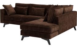 Goossens hoeksalon chambre bruin stof - 8235626-goossens-chambre-bank-stof-bruin-01