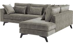 Goossens hoeksalon chambre grijs stof - 8235627-goossens-chambre-bank-stof-grijs-01