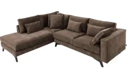 Goossens hoeksalon chambre bruin stof - 8235633-goossens-chambre-bank-stof-bruin-01