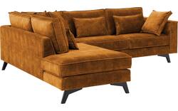 Goossens hoeksalon chambre geel stof - 8235636-goossens-chambre-bank-stof-geel-01