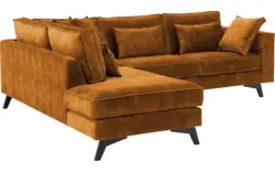 Goossens hoeksalon chambre geel stof - 8235636-goossens-chambre-bank-stof-geel-01