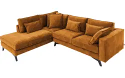 Goossens hoeksalon chambre geel stof - 8235636-goossens-chambre-bank-stof-geel-01